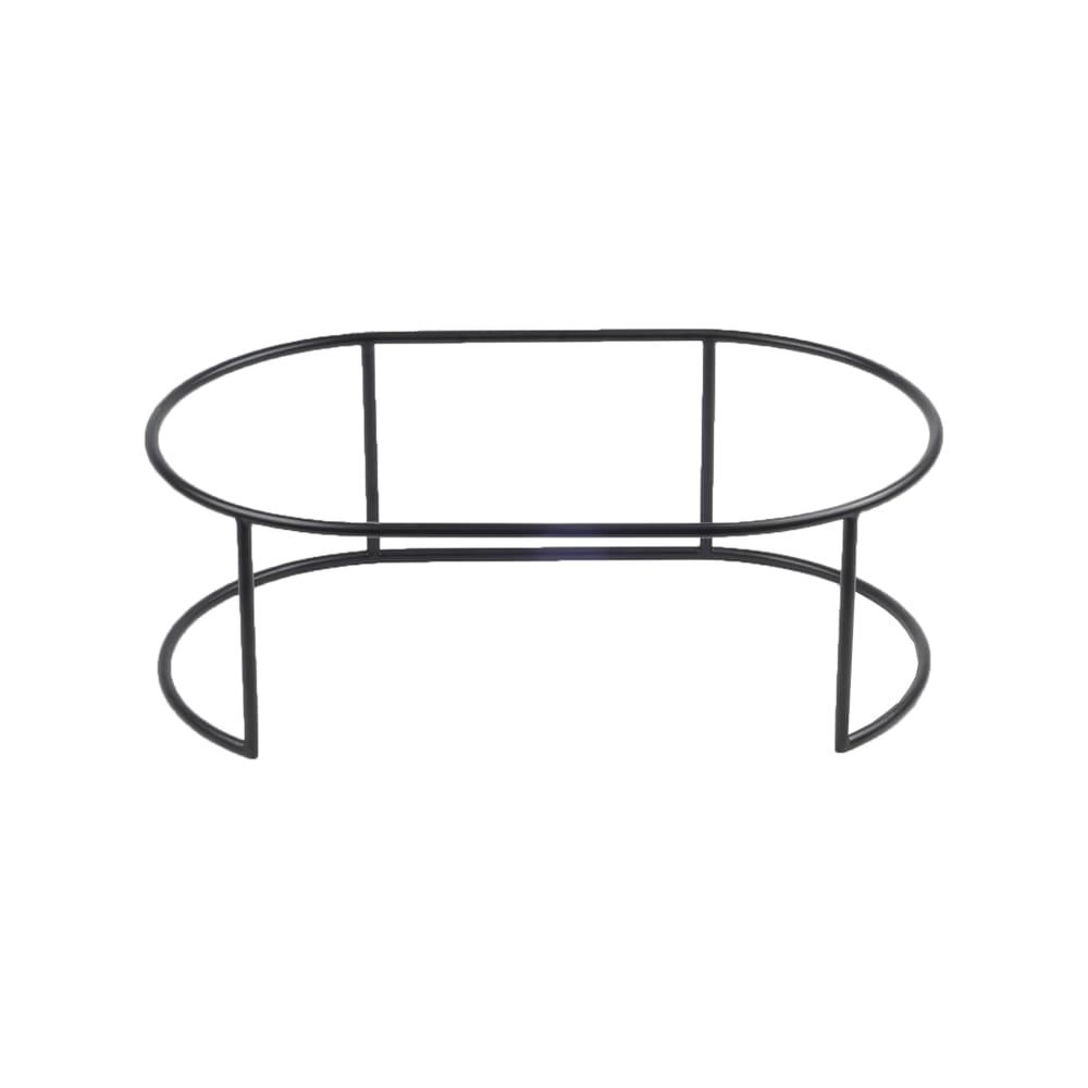 Cal-Mil 22325-6-13 Platter Riser - 17 3/4"W x 10 3/4"D x 6"H, Metal, Black