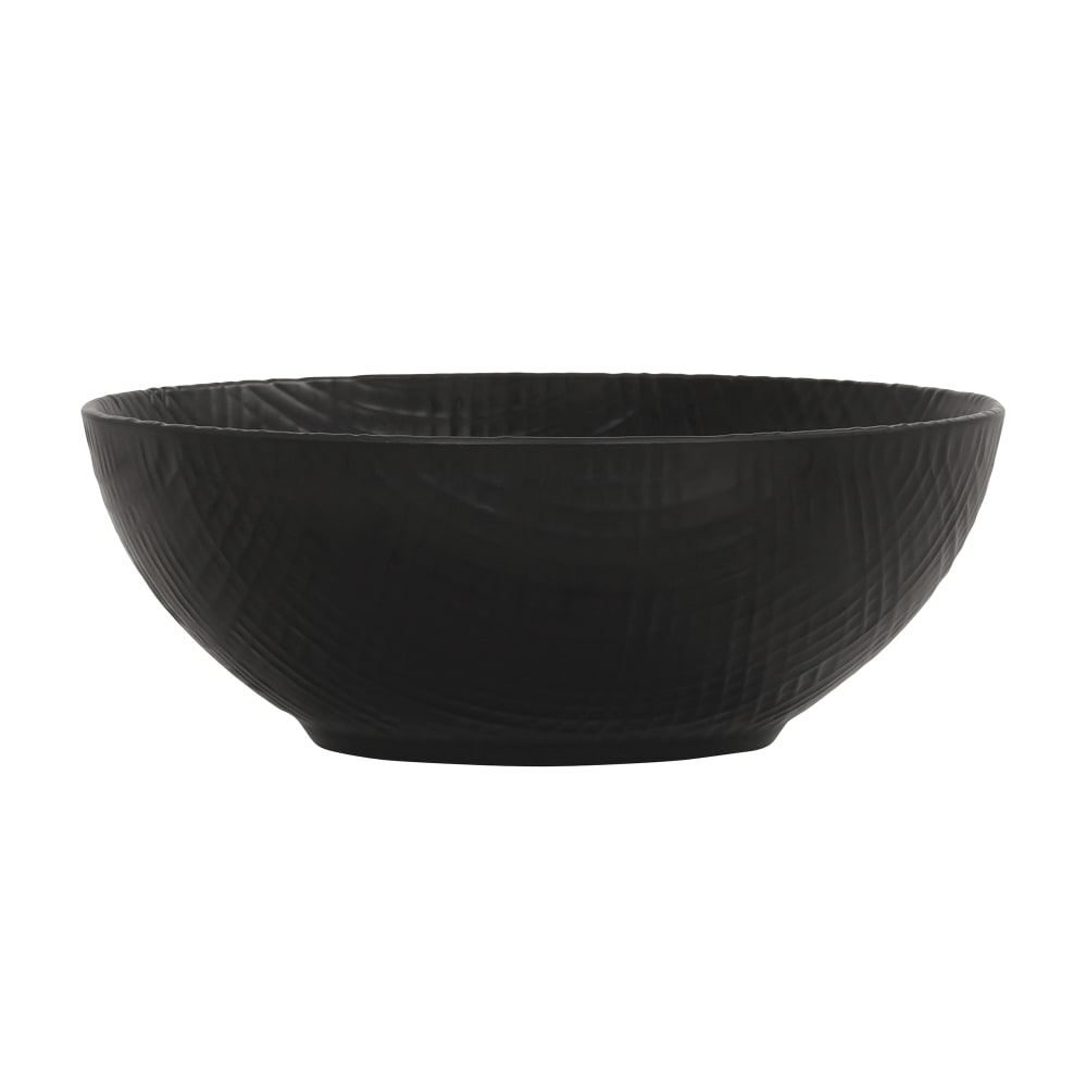 Cal-Mil 22329-9-13 60 oz Round Melamine Bowl, Black