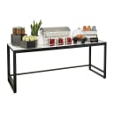 Cal-Mil 22340-72-15 Merchandising Table w/ White Top & Metal Frame - 72"W x 24"D x 34"H thumbnail 2