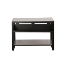 Cal-Mil 22348-42-83 Merchandising Table w/ Ashwood Top & Metal Frame - 42"W x 24"D x 29 3/4"H thumbnail 3