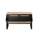 Cal-Mil 22348-42-99 Merchandising Table w/ Madera Top & Metal Frame - 42"W x 24"D x 29 3/4"H thumbnail 2