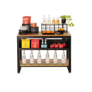 Cal-Mil 22348-42-99 Merchandising Table w/ Madera Top & Metal Frame - 42"W x 24"D x 29 3/4"H thumbnail 4