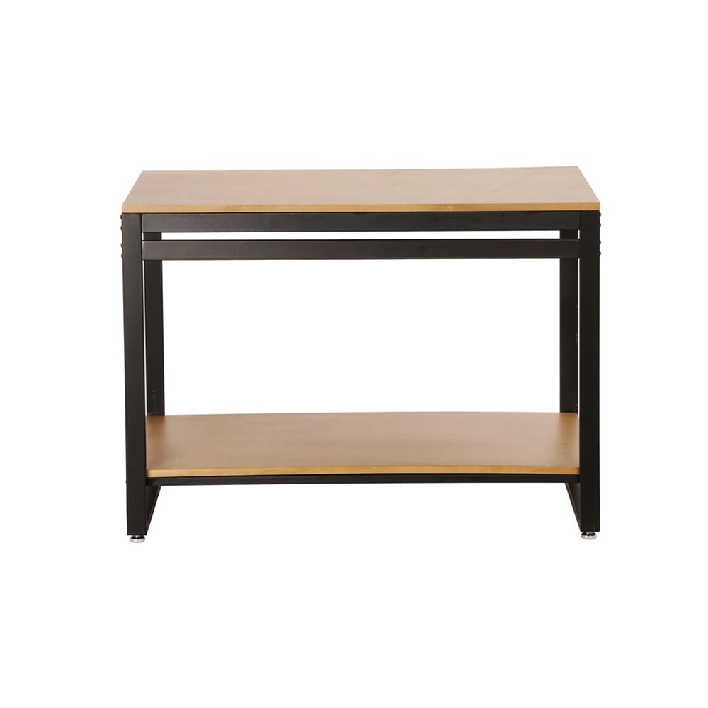 Cal-Mil 22350-38S-99 Merchandising Table w/ Madera Top & Metal Frame - 38"W x 18"D x 24"H