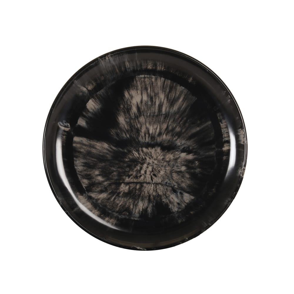 Cal-Mil 22351-10-120 10" Round Melamine Dinner Plate, Black