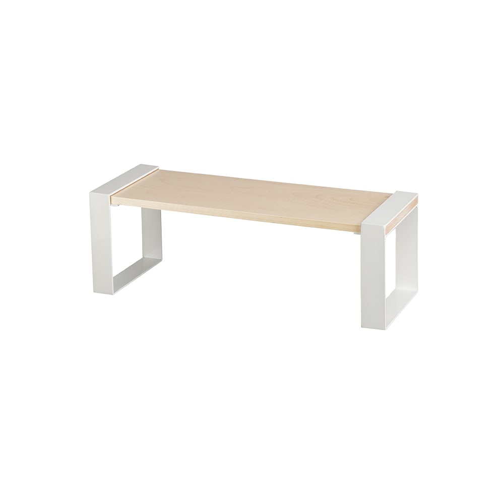 Cal-Mil 22363-11-15 Rectangular Display Riser - 20"L x 7"W x 11"H, Maple Wood