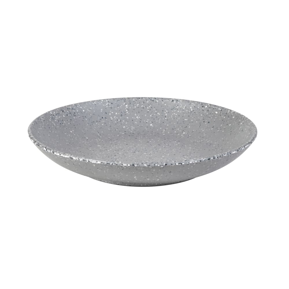 Cal-Mil 22390-7-121 7" Round Melamine Dinner Plate, Gray