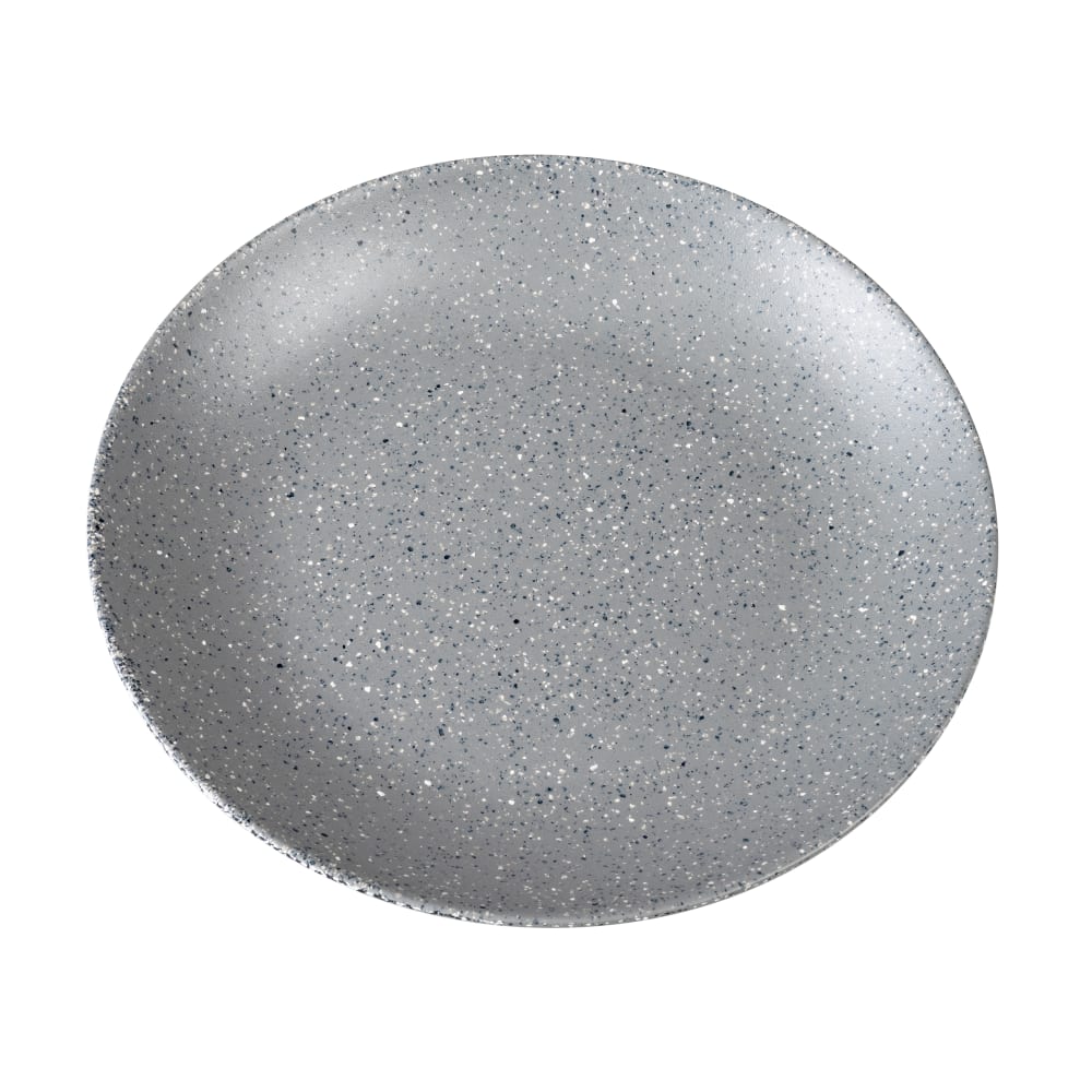 Cal-Mil 22390-9-121 9" Round Melamine Dinner Plate, Gray