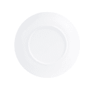 Cal-Mil 22390-9-15 9" Round Melamine Coupe Plate, White/Matte Finish thumbnail 3