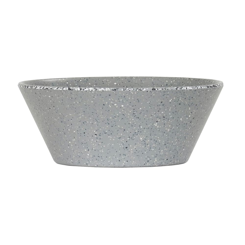 Cal-Mil 22392-7-121 28 oz Round Melamine Bowl, Gray