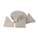 Cal-Mil 22408-5-110 8" Round Display Riser - 5"H, Pine Wood, Gray Wash thumbnail 2