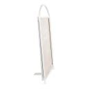 Cal-Mil 22409-811-15 Table Top Menu Card Holder - 8 1/2" x 11", Acrylic/White Iron Frame thumbnail 2