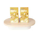 Cal-Mil 22411-3-71 Oval Display Riser - 18" x 10" x 3", Maple Wood/White Metal thumbnail 2