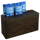 Cal-Mil 22428-11-112 Rectangular Display Riser - 20" x 7" x 11", Oak Wood, Dark Stain thumbnail 2