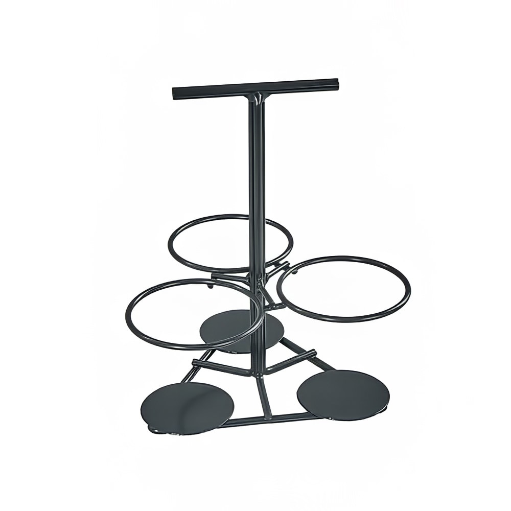 Cal-Mil 22443 3 Ring Cutlery Holder - 8 1/2"D x 11"H for use with 1017 Cylinders