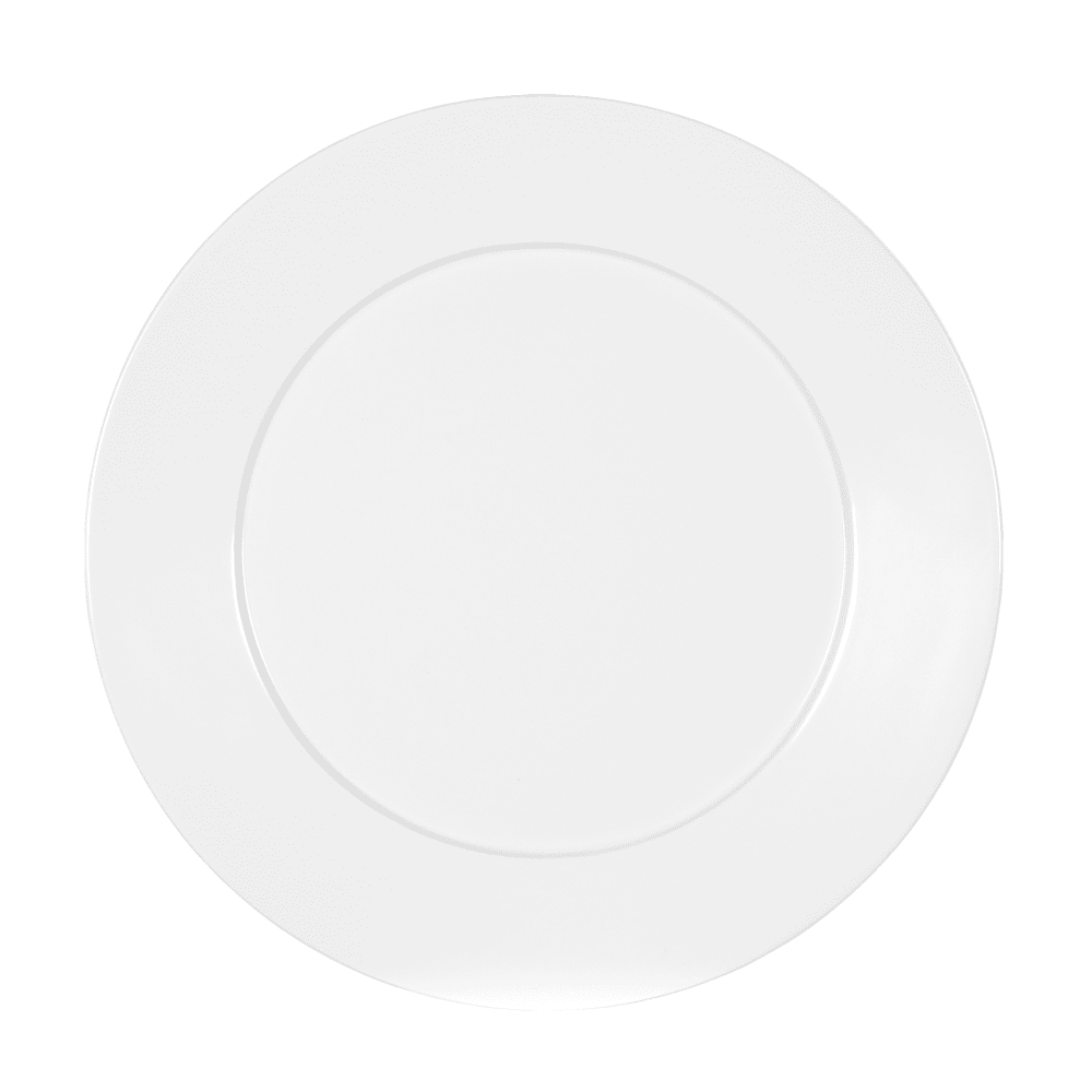 Cal-Mil 22446-11-15 11" Round Melamine Dinner Plate, White