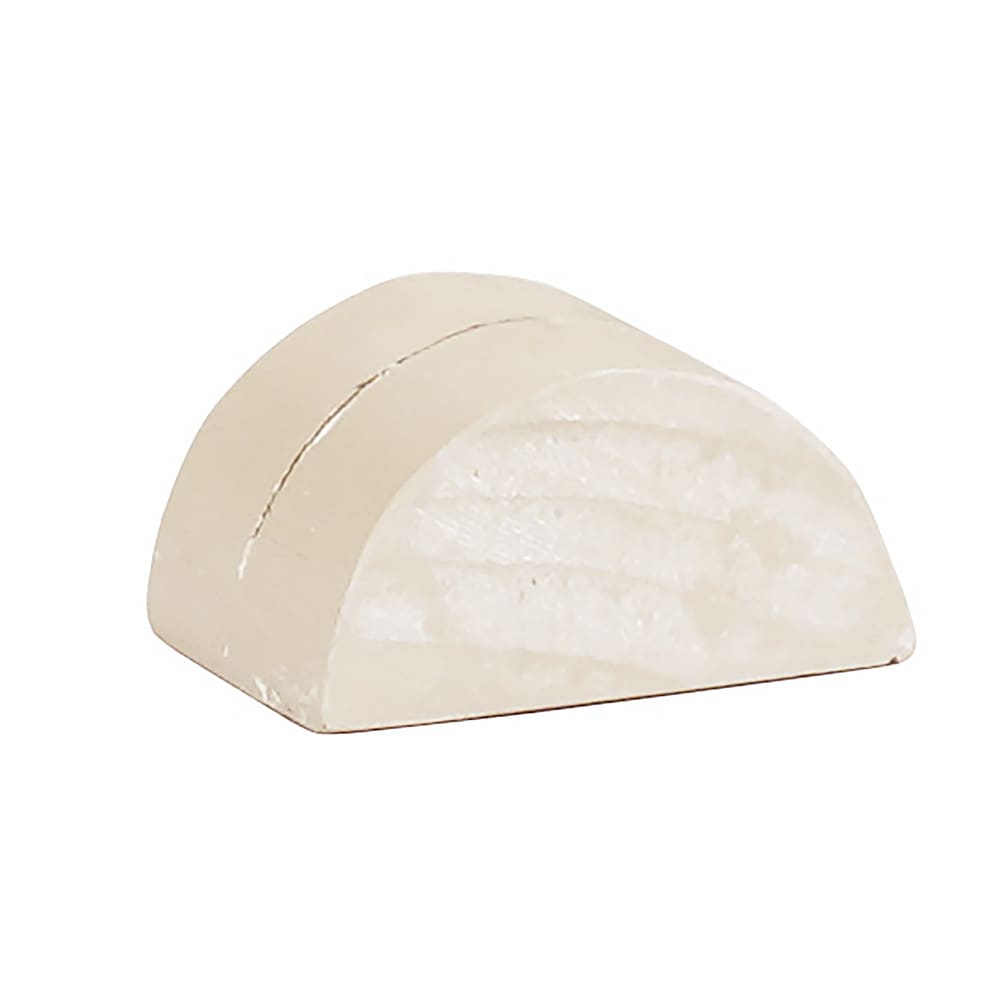 Cal-Mil 22450-113 2" Tabletop Menu Card Holder - Pine Wood, White-Washed