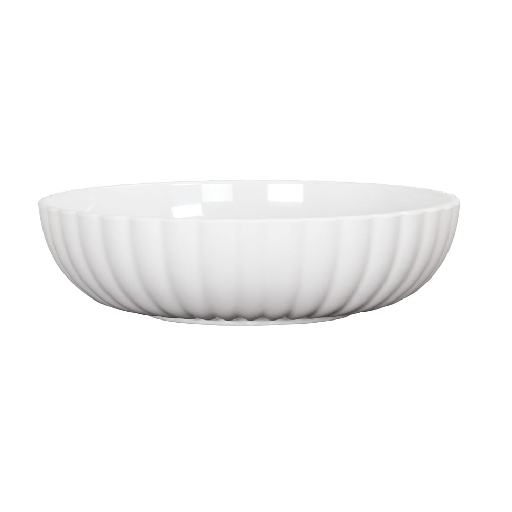 Cal-Mil 22470-8-15 46 oz Round Melamine Bowl, White