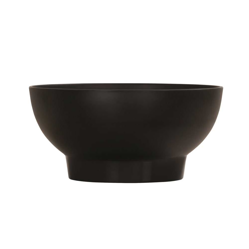Cal-Mil 22485-8-13 48 oz Round Melamine Serving Bowl, Black