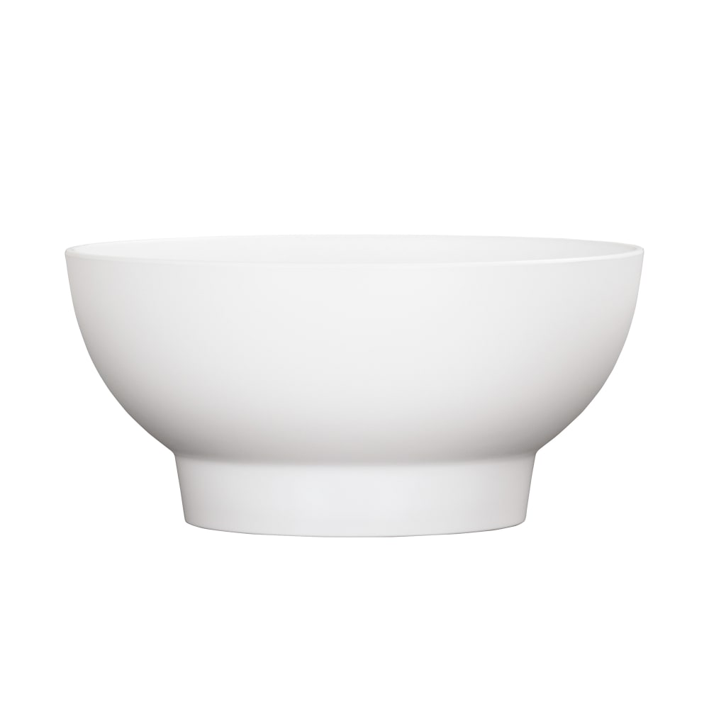 Cal-Mil 22485-8-15 48 oz Round Melamine Serving Bowl, White