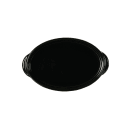 Cal-Mil 22491-74-13 16 oz Oval Melamine Serving Bowl, Black thumbnail 2