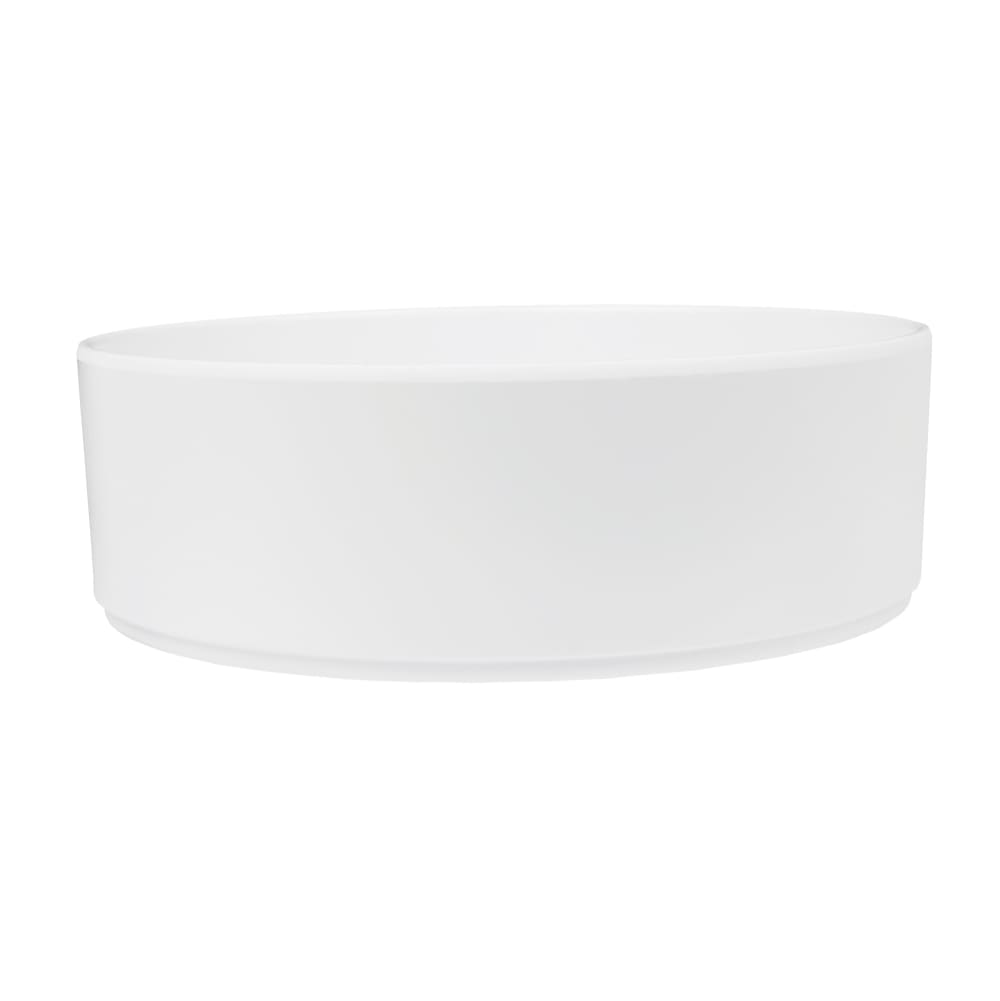 Cal-Mil 22500-10-15 120 oz Round Melamine Deep Bowl, White