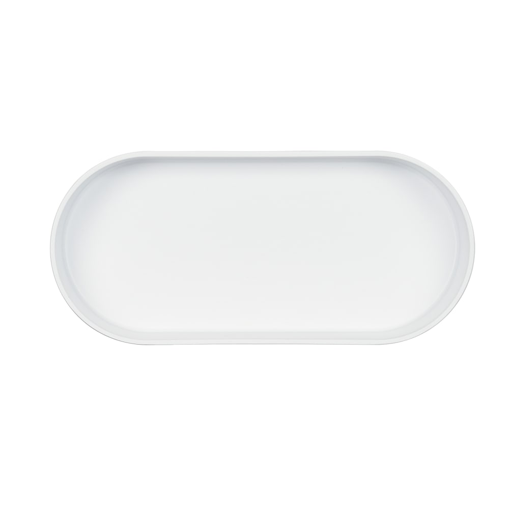 Cal-Mil 22501-136-15 2 1/4 qt Oval Melamine Deep Bowl, White