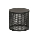 Cal-Mil 22916-7-13 7 1/2" Round Display Riser - 7"H, Metal, Black thumbnail 2