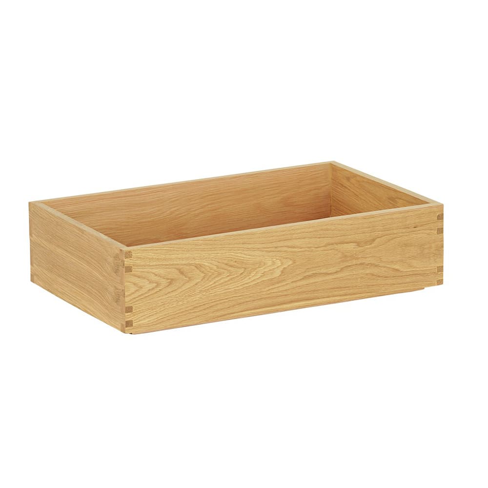 Cal-Mil 23106-12206-21 Rectangular Display Tray - 12" x 20" x 6", Oak