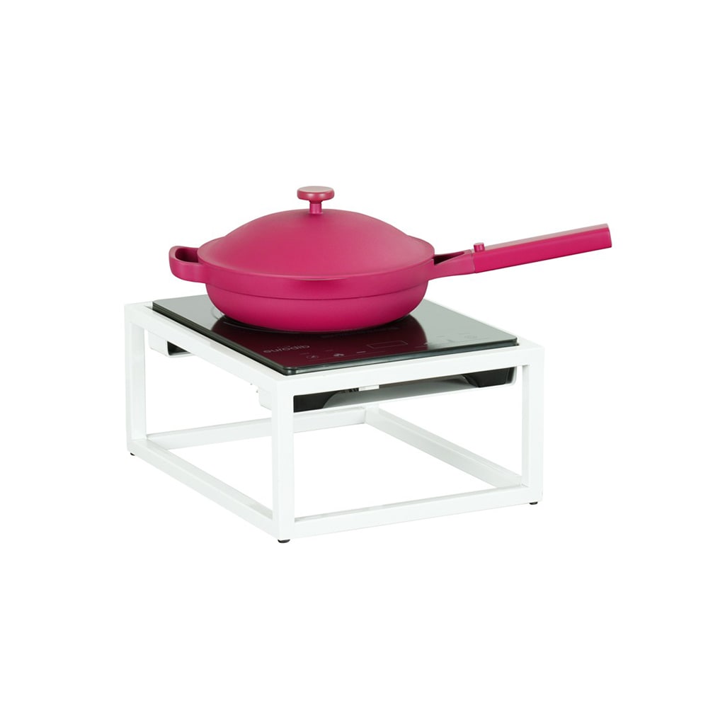 Cal-Mil 23126-15 Juno Countertop Induction Range w/ (1) Burner - White, 120v