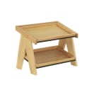 Cal-Mil 23138-2-21 2 Tier Display Stand - 14" x 23 1/4" x 17 1/2", Oak thumbnail 2