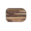 Cal-Mil 23173-1812-78 Oval Serving Board - 18" x 12", Walnut thumbnail 3