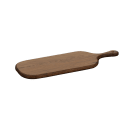 Cal-Mil 23174-228-78 Oval Serving Board - 22" x 8", Walnut thumbnail 2
