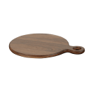 Cal-Mil 23176-14-78 14" Round Serving Board - Walnut thumbnail 2