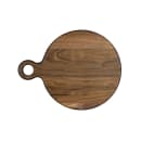 Cal-Mil 23176-14-78 14" Round Serving Board - Walnut thumbnail 3