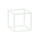 Cal-Mil 23201-10-15 10" Square Display Riser - 10"H, Metal, White thumbnail 2