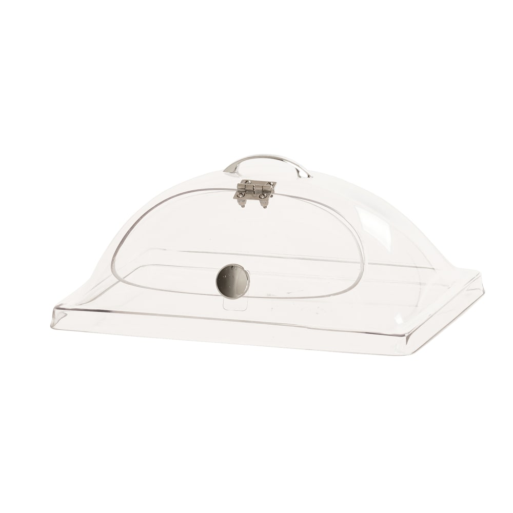 Cal-Mil 23405 Dome Type Cover w/ Hinged Door - 15 1/2" x 11 3/8", Polycarbonate