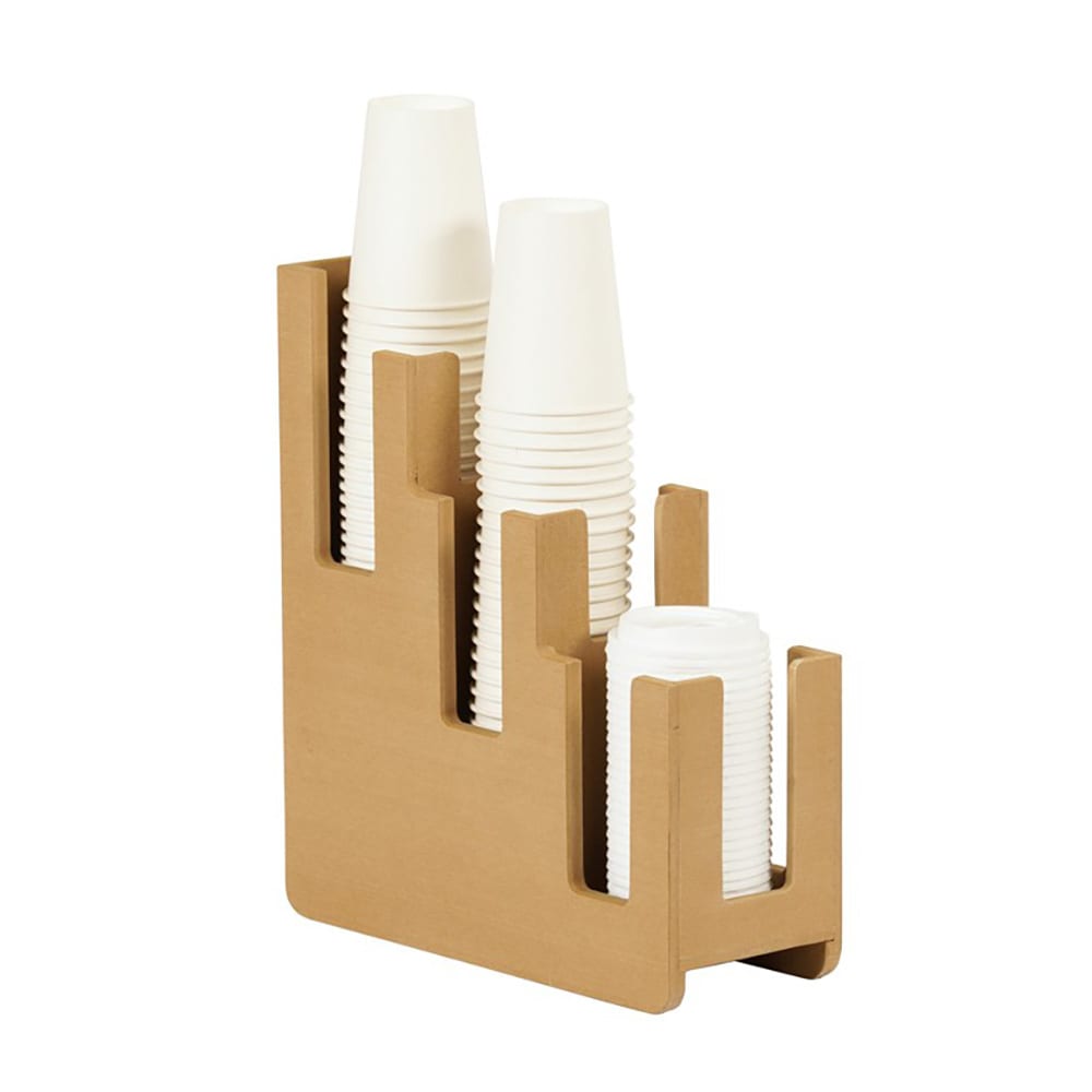 Cal-Mil 23434-122 Cup & Lid Organizer, (3) Compartment, All Cup Types