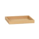 Cal-Mil 23436-122 Rectangular Serving Tray - 11 3/4" x 9 3/4", Upcycled Rice Hulls thumbnail 3
