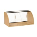 Cal-Mil 23438-122 Pastry Display Case w/ Sliding Doors - 35 1/2"W x 19 1/2"D x 16 3/4"H, Acrylic/Upcycled Rice Hulls thumbnail 2