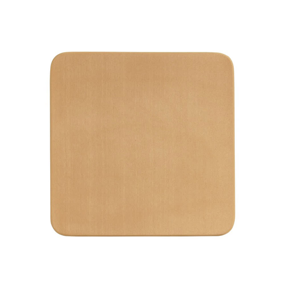 Cal-Mil 23445-1212-122 12" Square Serving Board - Upcycled Rice Hulls