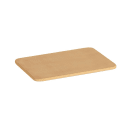Cal-Mil 23445-712-122 Rectangular Serving Board - 7" x 12", Upcycled Rice Hulls thumbnail 2