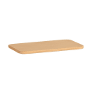 Cal-Mil 23445-712-122 Rectangular Serving Board - 7" x 12", Upcycled Rice Hulls thumbnail 3