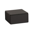 Cal-Mil 23704-6-13 12" Square Display Riser - 6"H, Metal, Black thumbnail 2