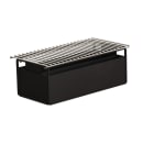 Cal-Mil 23708-13 Rectangular Chafer Alternative - 20"W x 10"D x 7"H, Metal, Black thumbnail 2