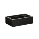 Cal-Mil 23709-12-13 Rectangular Ice Housing - 21"L x 13"W x 7"H, Metal, Black thumbnail 2