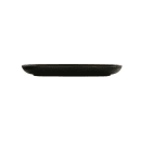 Cal-Mil 24007-6-13 6" Square Melamine Oslo Plate, Black thumbnail 2