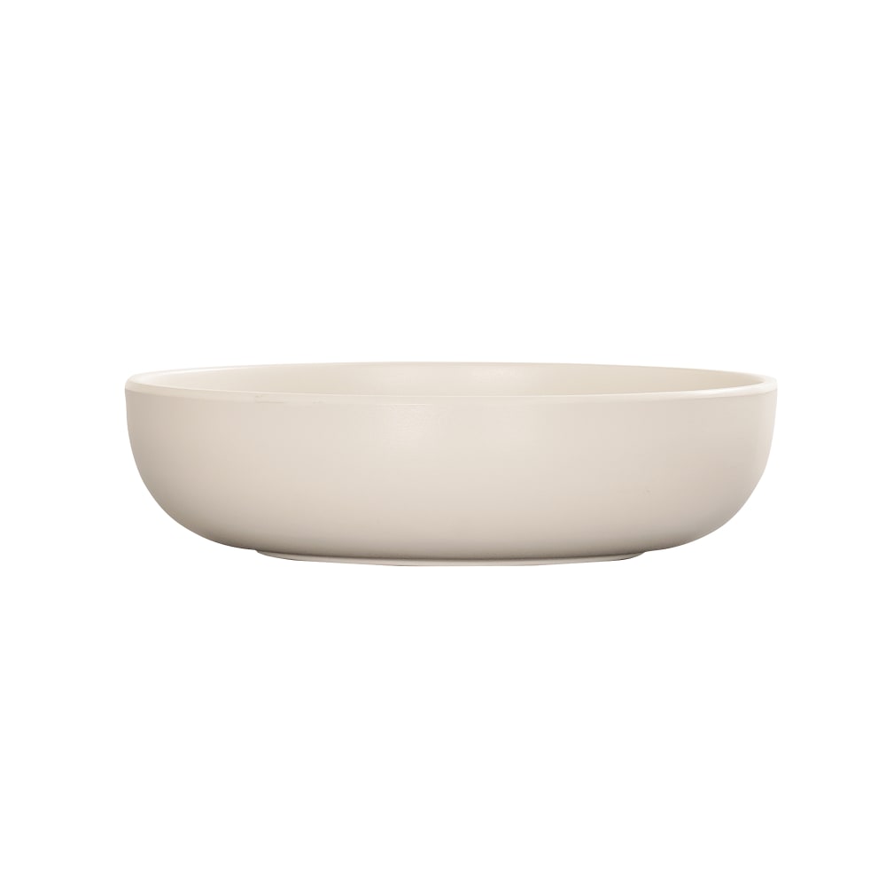 Cal-Mil 24008-8-103 34 oz Round Melamine Coupe Bowl - Ivory