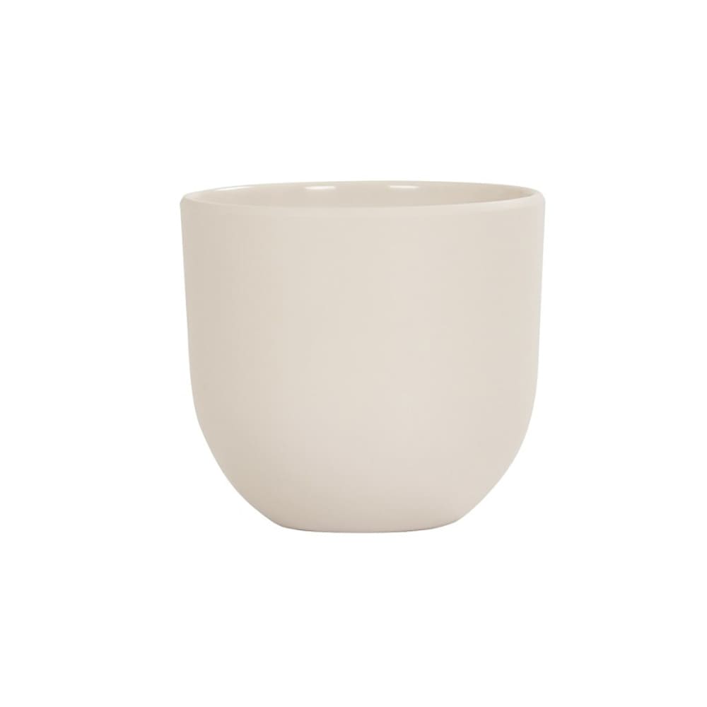 Cal-Mil 24010-4-103 Round 16 oz Condiment Jar - Ivory