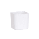 Cal-Mil 24021-4-15 Square 18 oz Condiment Jar - Black thumbnail 2