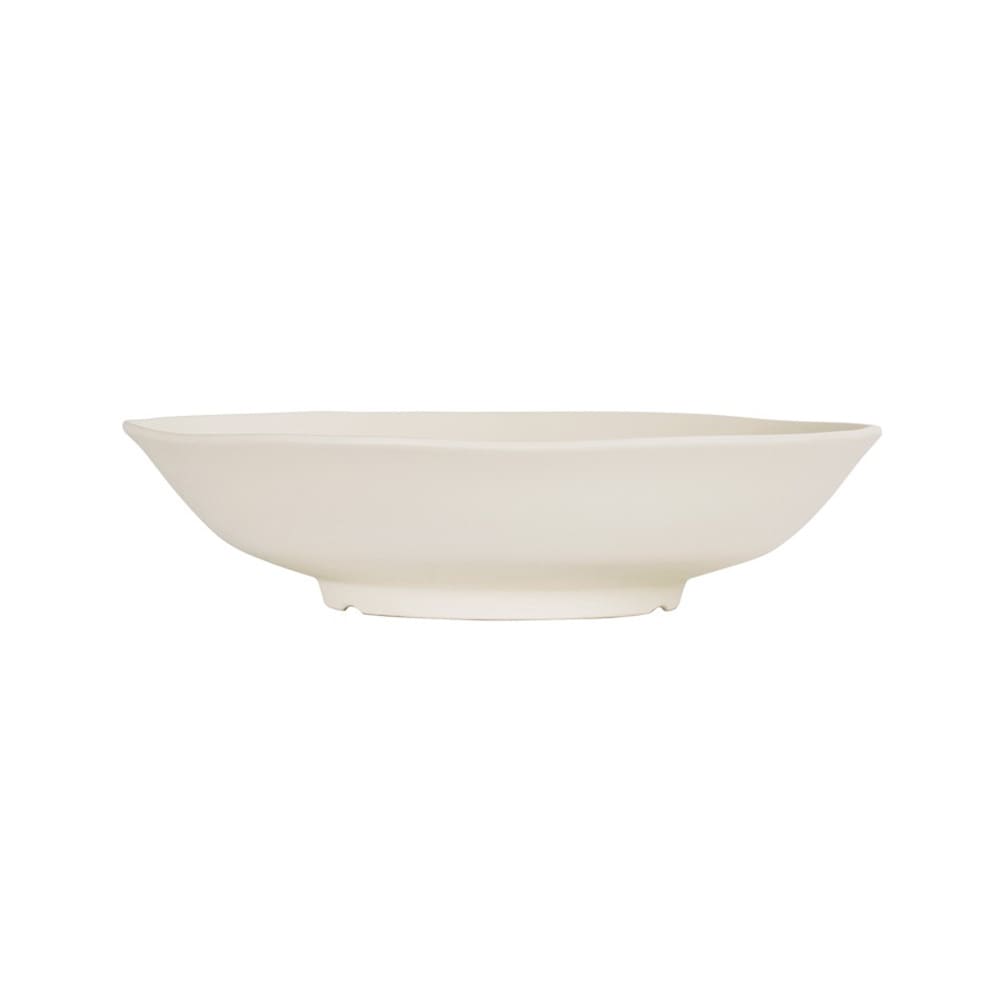 Cal-Mil 24030-12-103 96 oz Round Melamine Serving Bowl - Ivory